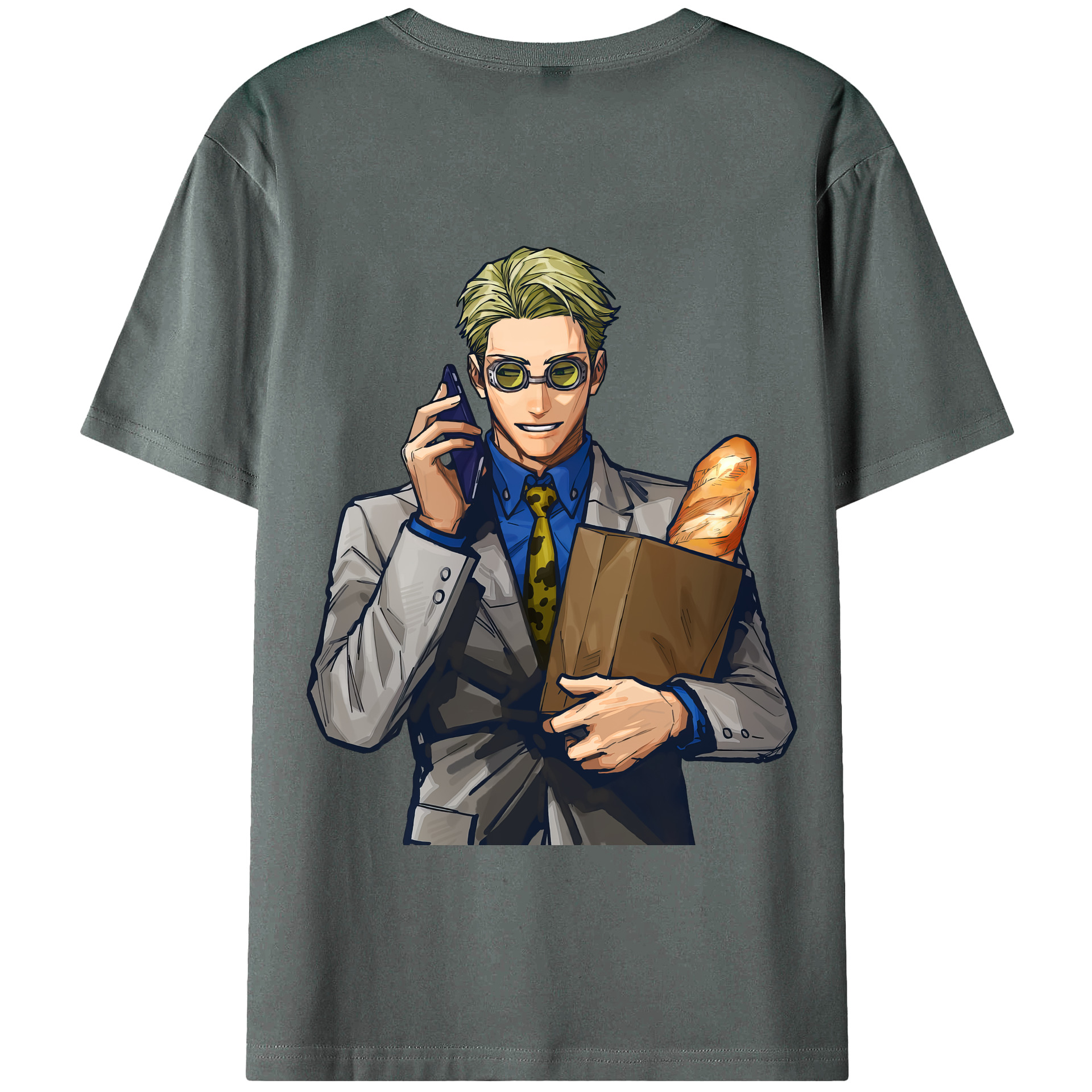 （画像用） 呪術廻戦 Jujutsu Kaisen 綿100％半袖Tシャツ（背面プリント）